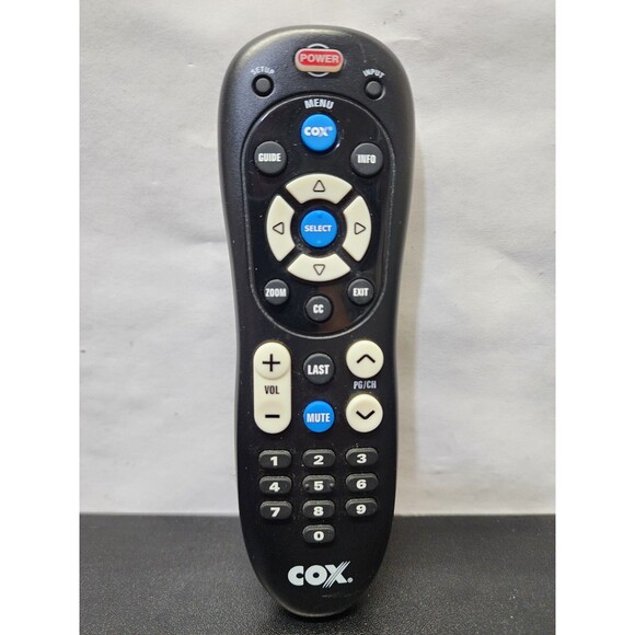Cox URC-2220-R Mini Box Remote Control for Cable and TV - Picture 1 of 4